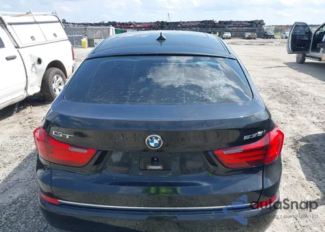 2016 BMW 535I Gran Turismo из США, поврежденный, VIN WBA5M2C5XGG498963